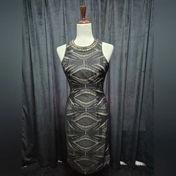 slim fit dress slacks Maggy London Sequin One Shoulder Front Slit Party Dress Teal / 2 main image 1